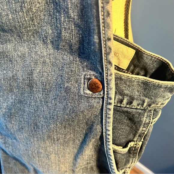 Treasure & Bond Apron Denim Overalls - Picture 10 of 15